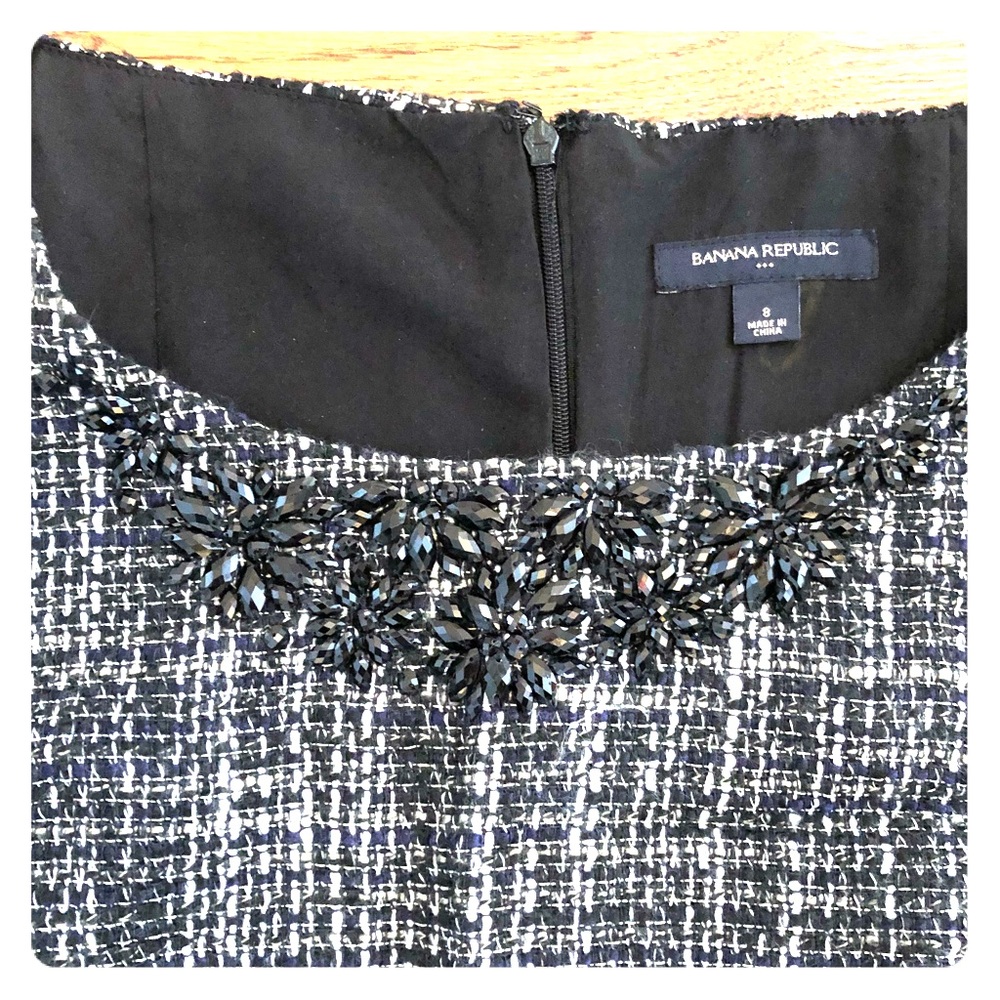 Beaded patterned dress